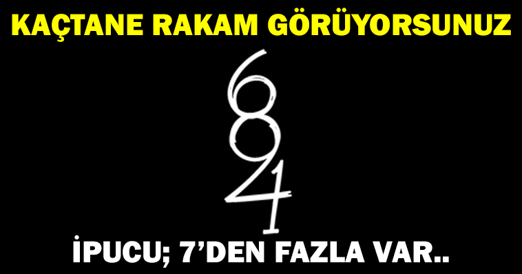 BAKALIM KİMLER BİLECEK! CEVAP İÇİN RAKAMA DOKUN, AMA DOKUNMADAN ÖNCE TAHMİNİNİ YAZ