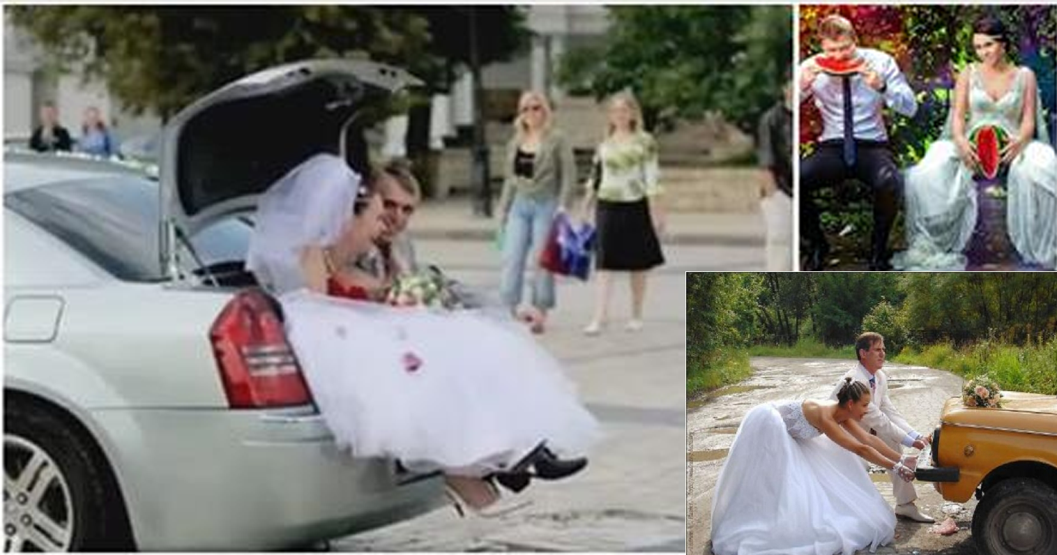 Yeni Evli Çiflerin Akıllara Durgunluk Veren Düğün Fotoğrafları!
