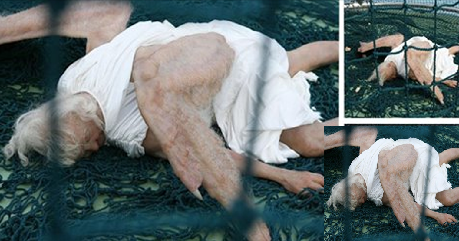 Gökten düşen melek görenleri şok etti!