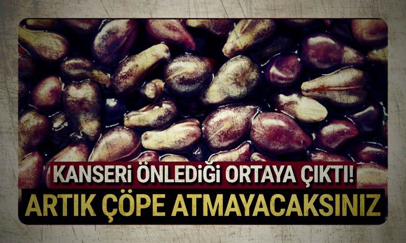Kanseri önlediği ortaya çıktı! Artık çöpe atmayacaksınız…