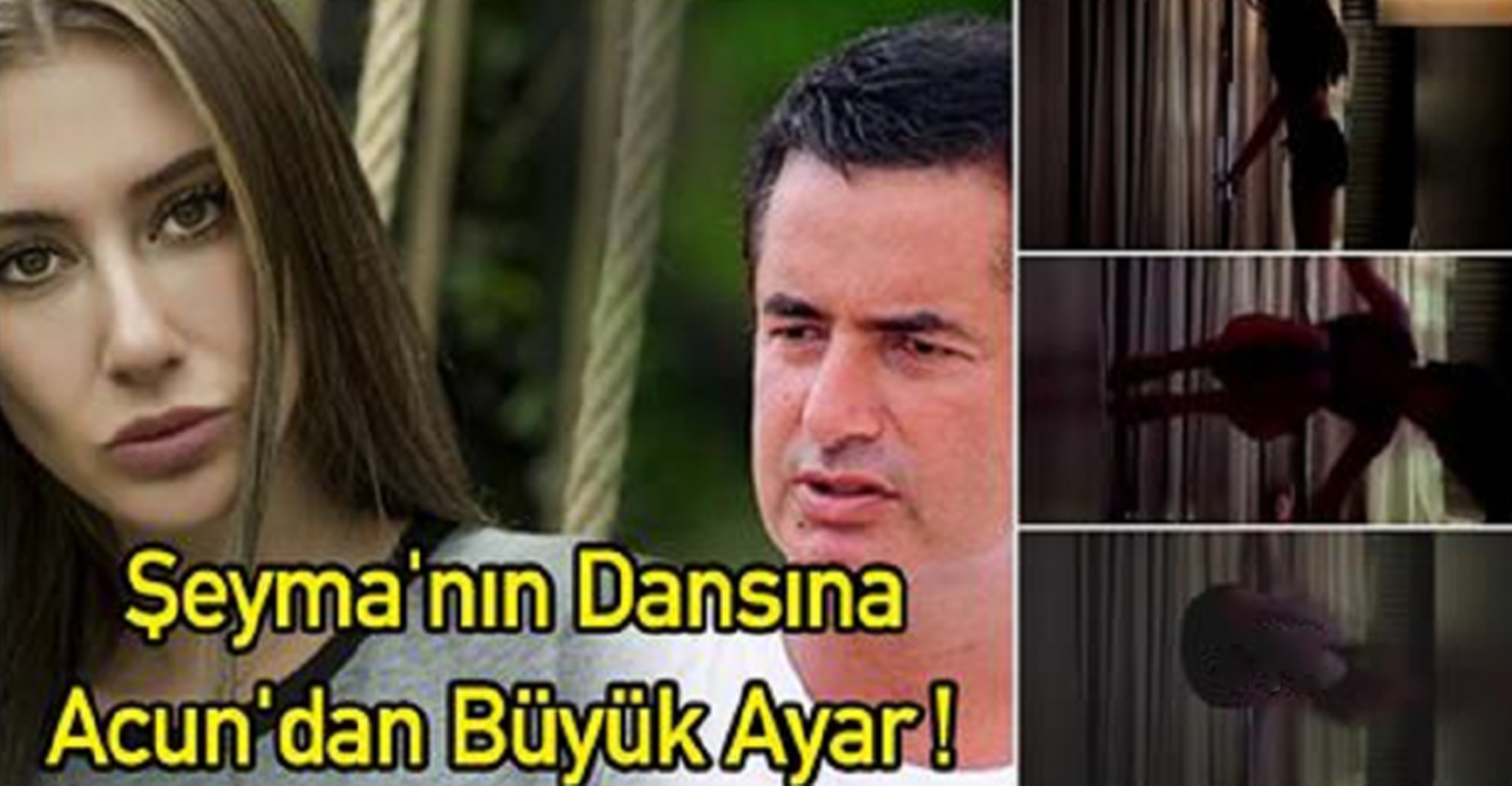 Şeyma subaşı direk dansı yaptı acun çıldırdı!
