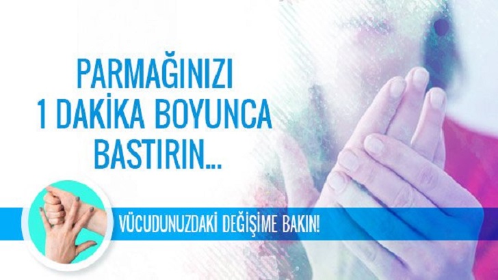 PARMAĞINIZA 60 SANİYE BASTIRIN BAKIN NE OLUYOR