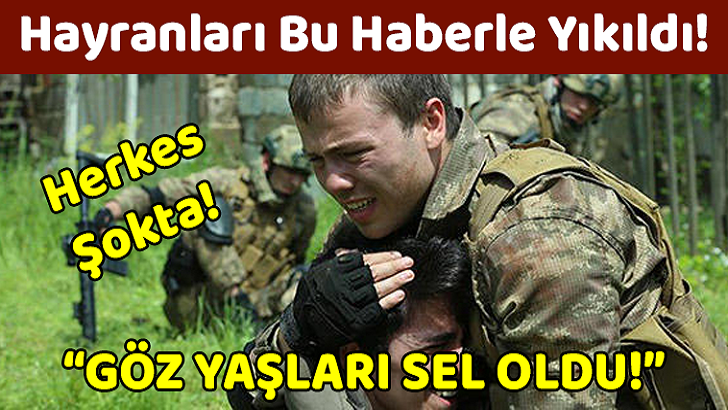 HAYRANLARI BU HABERLE YIKILDI