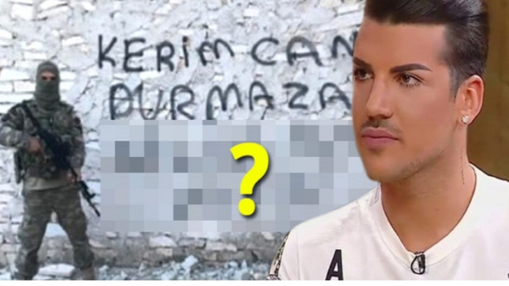 AFRİN’DEKİ METMETÇİK’TEN KERİMCAN DURMAZ’A MESAJ