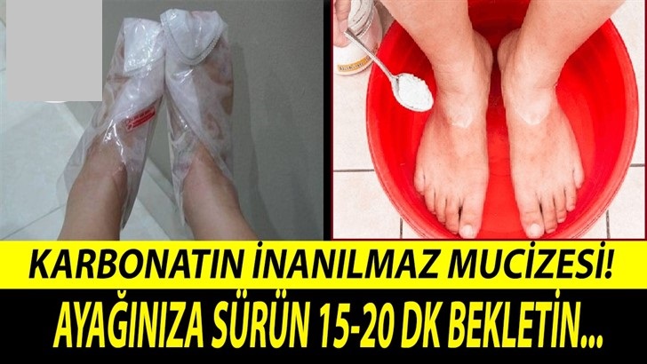 KARBONATIN AYAKLARDAKİ MUCİZEVİ ETKİSİ