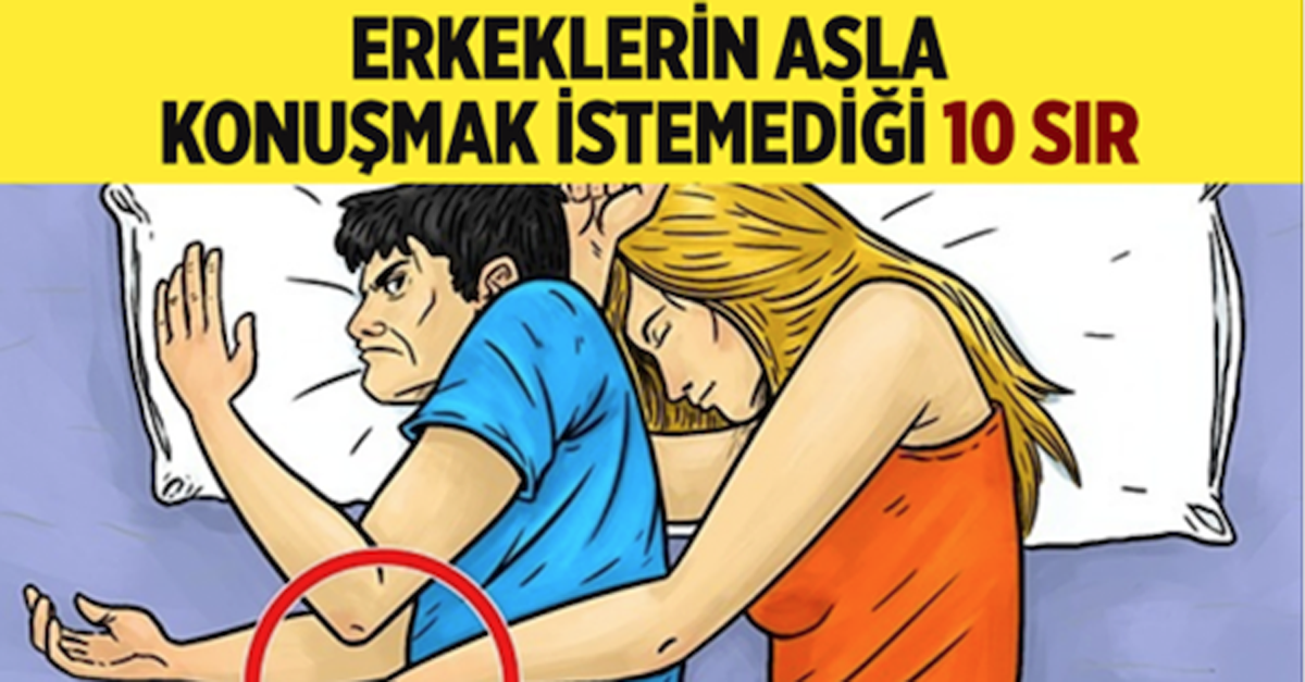 ERKEKLER BU KONUYU KONUŞMAK HER ZAMAN KAÇAR