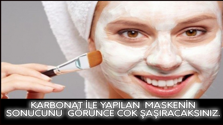 KARBONAT İLE YAPILAN MASKENİN SONUCU GÖRÜNCE ÇOK ŞAŞIRACAKSINIZ