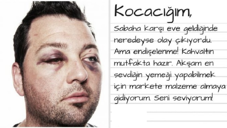 AKŞAMDAN KALMA VE GÖZÜNDE MORLUKLA UYANDI EŞİNİN MEKTUBUNU GÖRÜNCE MUTLULUKTAN AĞLADI