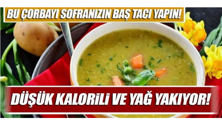 BU ÇORBAYI SOFRANIZIN BAŞ TACI YAPIN