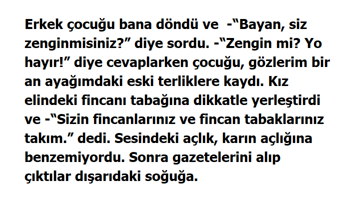 ZENGİN MİSİNİZ SİZ BAYAN?