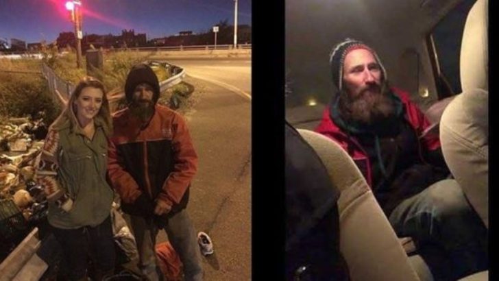 OTOBANDAKİ EVSİZ ADAM GENÇ KADINA ARABANA BİN VE KAPILARI KİTLE DEDİ VE