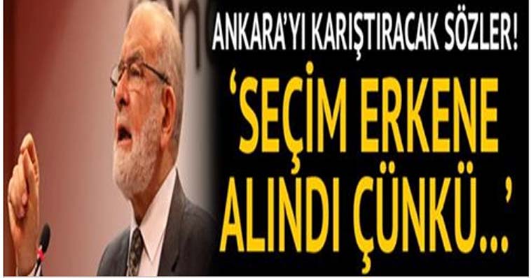 ANKARA KARIŞACAK BU SÖZLER SONRASI
