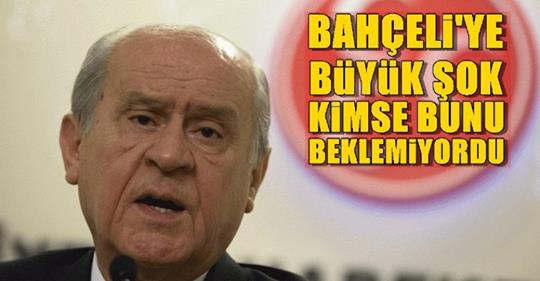 Bahçeli Şokta..Partililer Dahil Kimse Bunu Beklemiyordu !