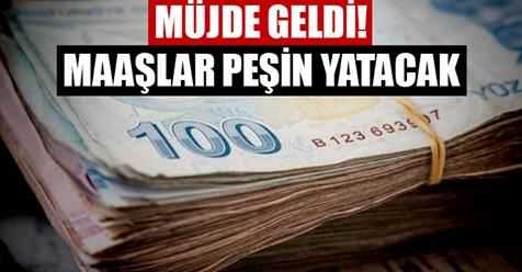 VE YAYIMLANDI! Bundan sonra peşin...