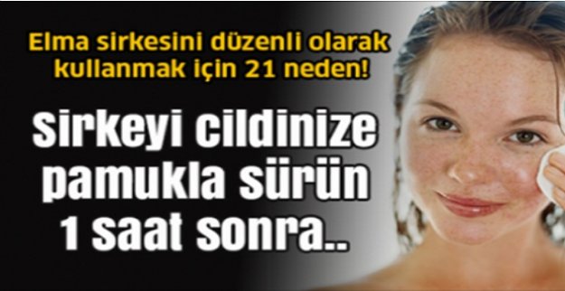 Elma Sirkesini Kullanmamız İçin  Tam 21 Nedeniniz Var