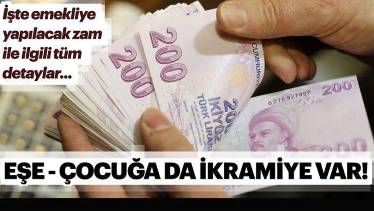 EŞE ÇOCUĞADA İKRAMİYE VAR