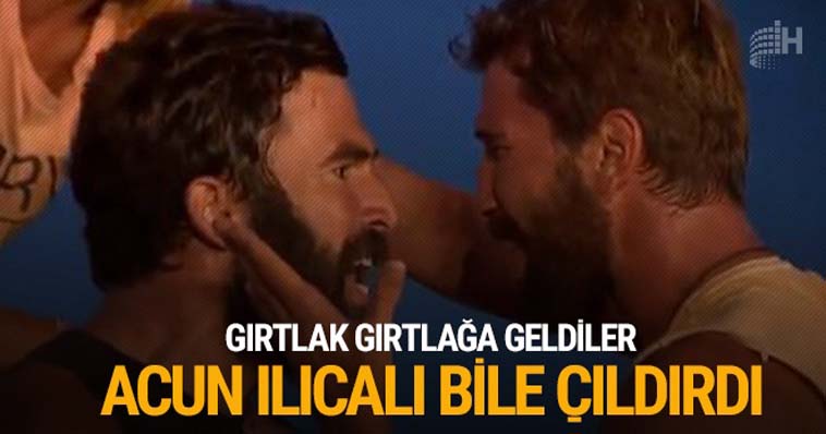 TV 8 SURVİVOR'DA TURABİ ADEM GIRTLAK GIRTLAĞA ACUN ILICALI ÇILDIRDI!