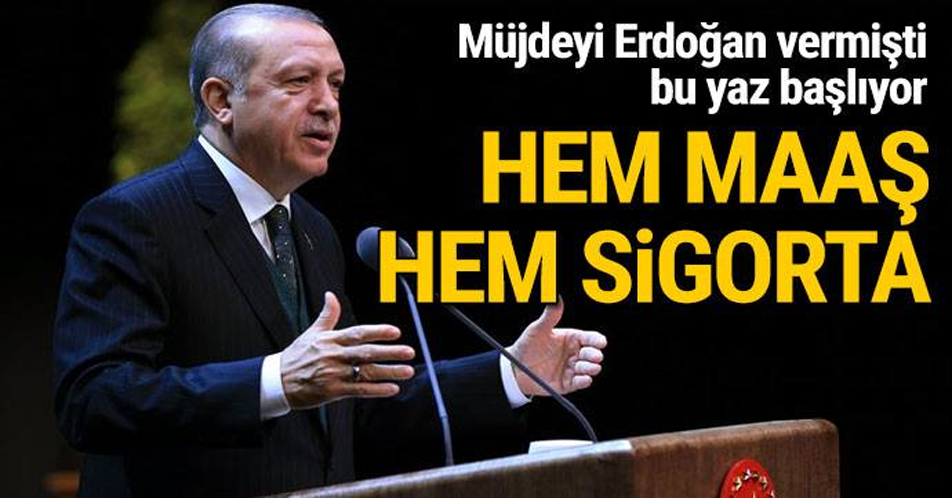 MÜJDEYİ ERDOĞAN VERDİ, BU YAZ BAŞLIYOR