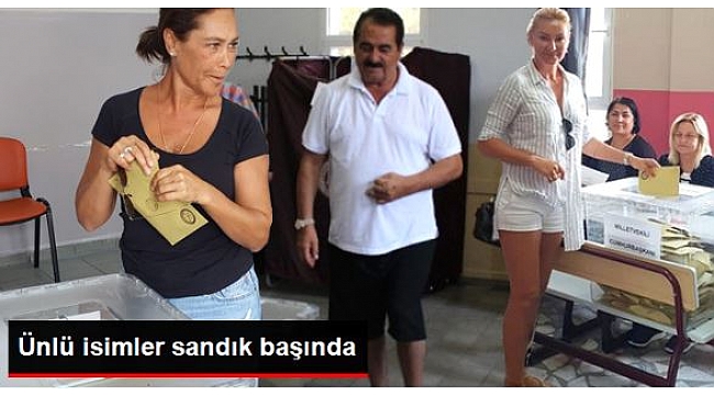 Pınar Altuğ Paylaşımı ile oyunun rengini belli etti İşte ünlülerin sandık paylaşımları