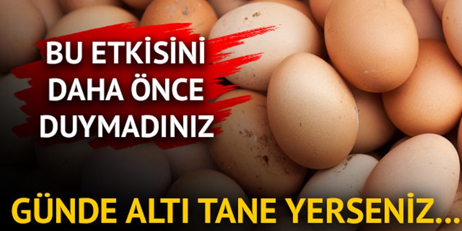 .BU ETKİSİNİ DAHA ÖNCE DUYMADINIZ! GÜNDE 6 TANE YERSENİZ...