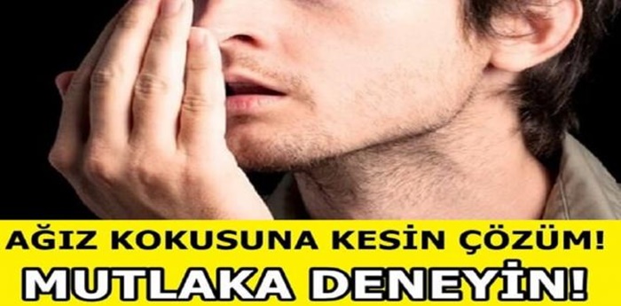AĞIZ KOKUSUNA KARŞI BUNU YAPIN!...