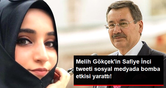 MELİH GÖKÇEK, ATATÜRK'E HAKARET EDEN SAFİYE İNCİ DİYE BAŞKA BİRİNİ HEDEF GÖSTERİNCE OLAY OLDU