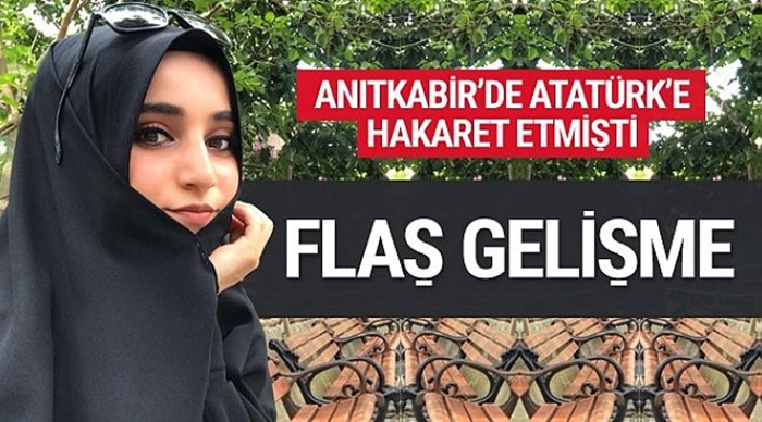 ANITKABİR'DE ATATÜRK'E HAKARET EDEN SAFİYE İNCİ G-ÖZALTINA ALINDI