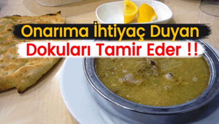 VÜCUDUN DOĞAL SİLİKONU. ONARIMA İHTİYAÇ DUYAN DOKULARI TAMİR EDER....