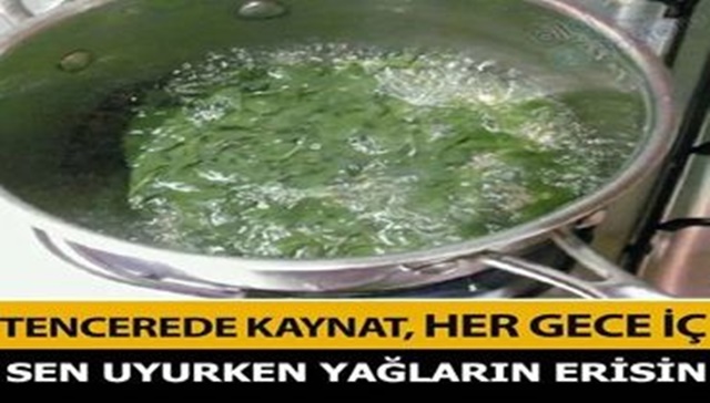 KİM DEMİŞ KİLO VEREMİYORUM DİYE. TENCEREDE K-AYNAT HER GECE İÇ YAĞLARIN ERİSİN