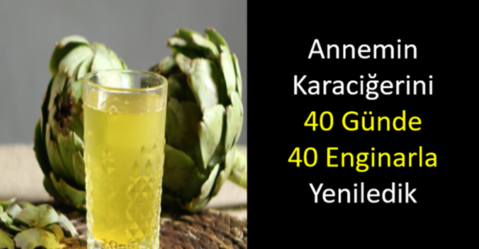 Annemin Kraciğerini 40 Günde Enginarla Yeniledik…