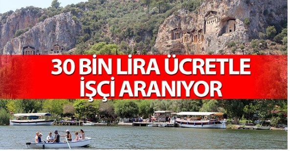 30 bin lira maaşla işçi eleman aranıyor