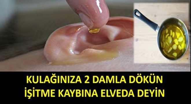 Kulağınıza 2 Damla Dökün İşitme Kaybına Elveda Deyin