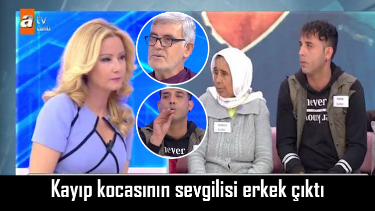 Müge Anlı Öylece Kalakaldı: Kayıp kocasının sevgilisi erkek çıktı