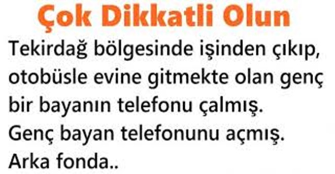 HAİNLİKTE SINIR TANIMIYORLAR! BAŞIMA GELMEZ DEMEYİN! BİLGİLENİP UYARIN