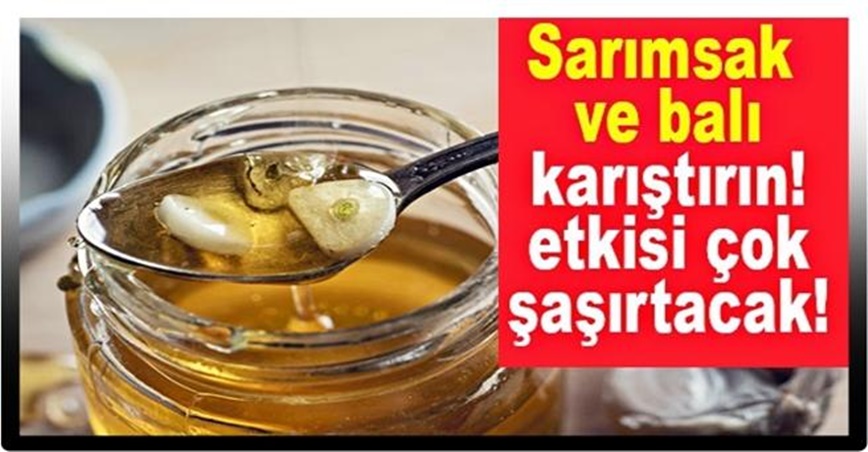 7 gün boyunca aç karnına sarımsak ve bal yediğinizde…