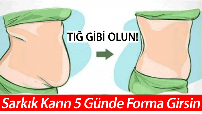 Diyet ve Egzersiz Olmadan Tığ Gibi Olun