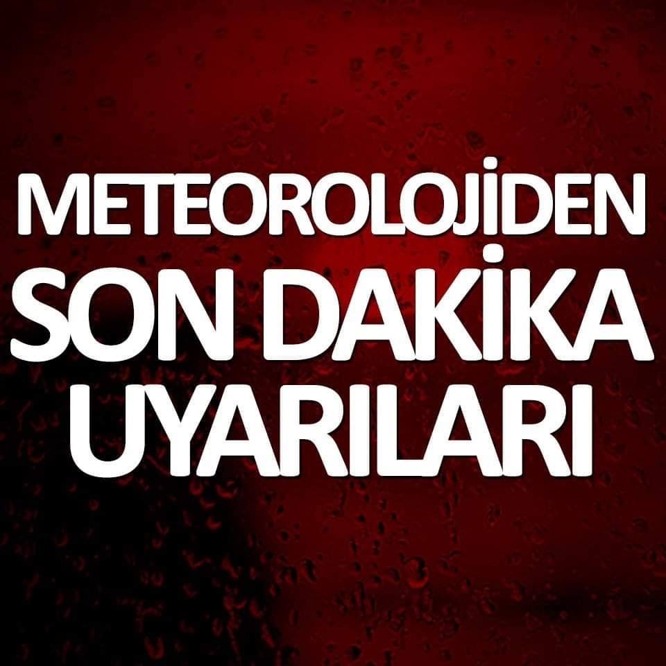 Meteorolojiden İstanbul ve 3 ile yağış uyarıları