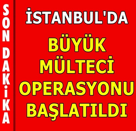 İstanbul'da büyük operasyon gerçekleştirildi!