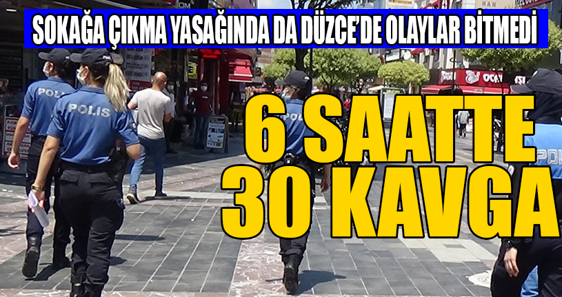 Sokağa Çıkma Yasağında Da Olaylar Bitmedi