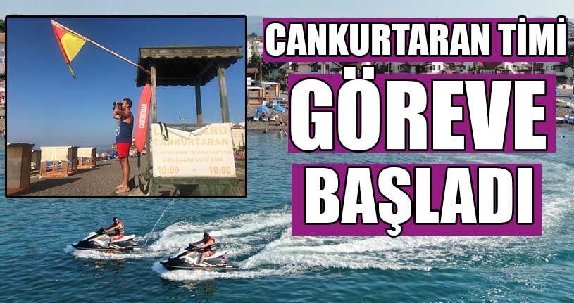 Cankurtaran Timi Göreve Başladı