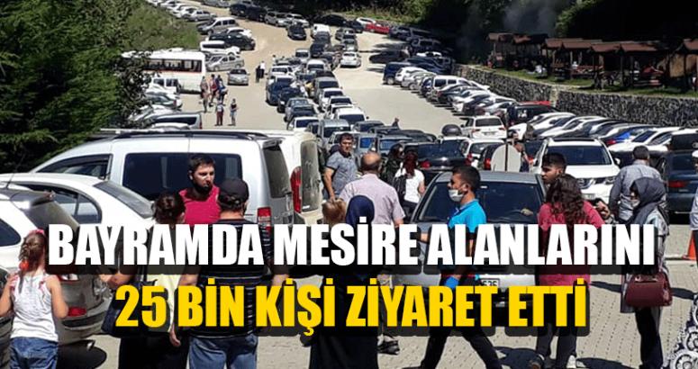 Tatilciler Düzce’ye Akın Etti