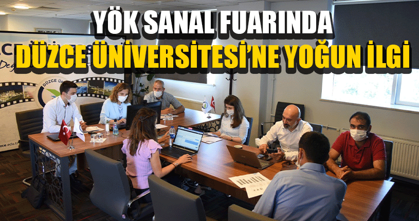 Düzce Üniversitesi’ne Yoğun İlgi