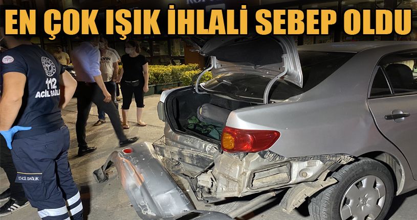 2 ayda 505 trafik kazası meydana geldi