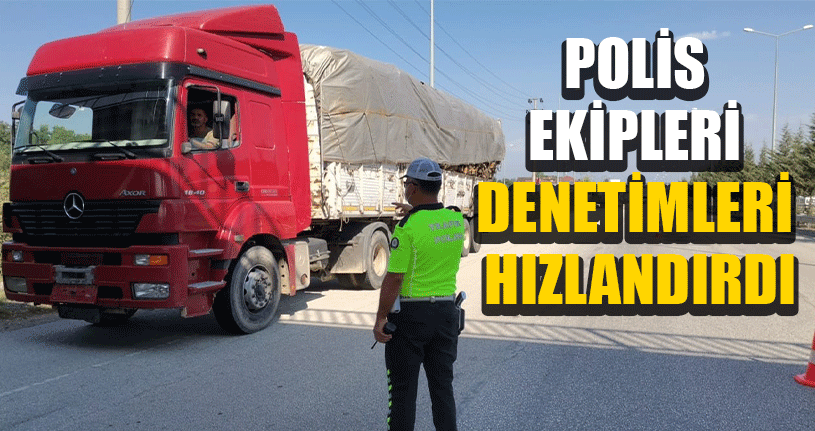 D-100 Karayolunda Emniyetten Trafik Uygulaması