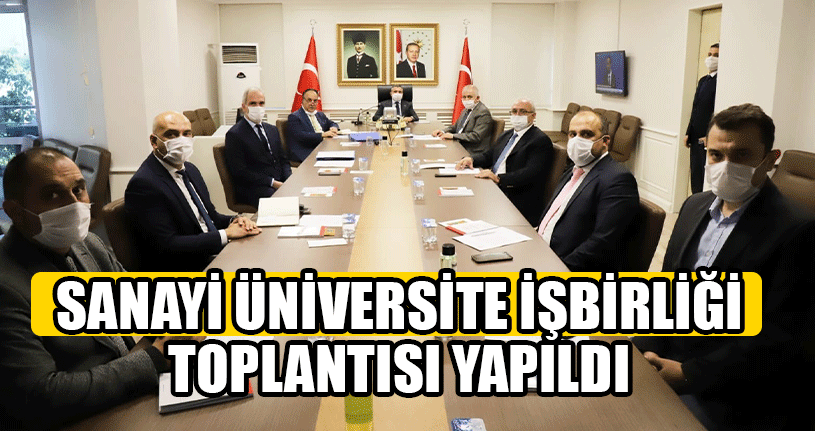 Sanayi Üniversite İşbirliği Toplantısı Yapıldı