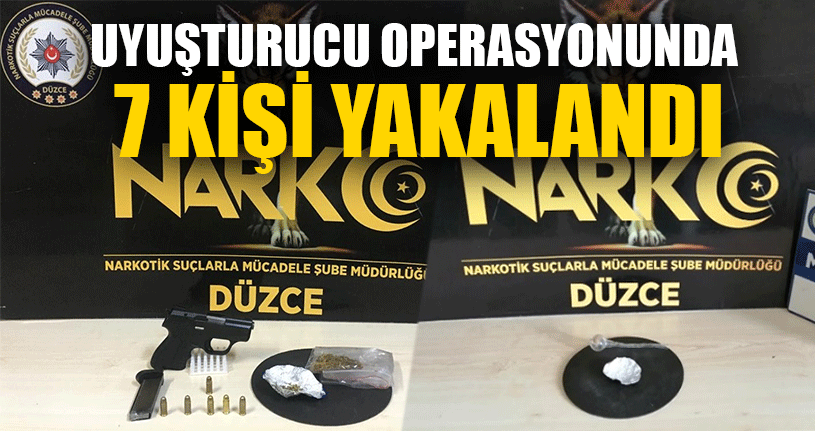 Düzce Emniyetinden Uyuşturucuya Geçit Yok