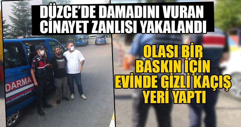 Damadını Vuran Cinayet Zanlısı Yakalandı