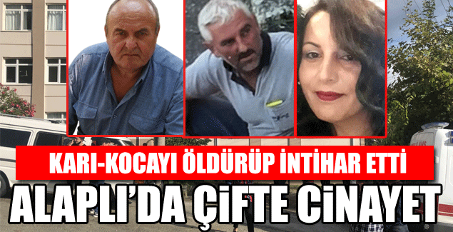 Kahvaltıya gittiği karı kocayı vurup aracında intihar etti