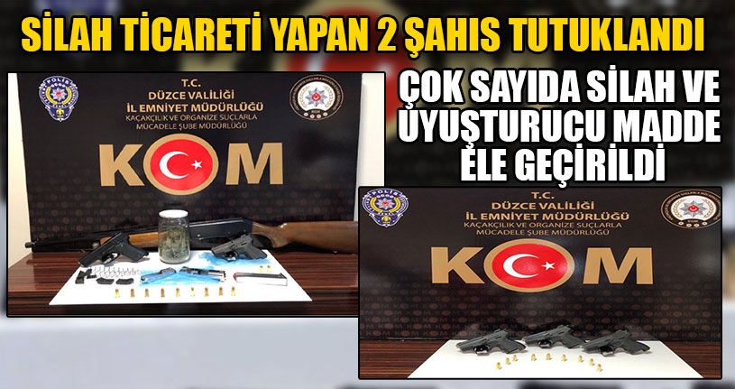 Silah Ticareti Yapan 2 Şahıs Tutuklandı