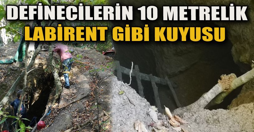 10 metrelik labirentli kuyu görenleri şaşırttı